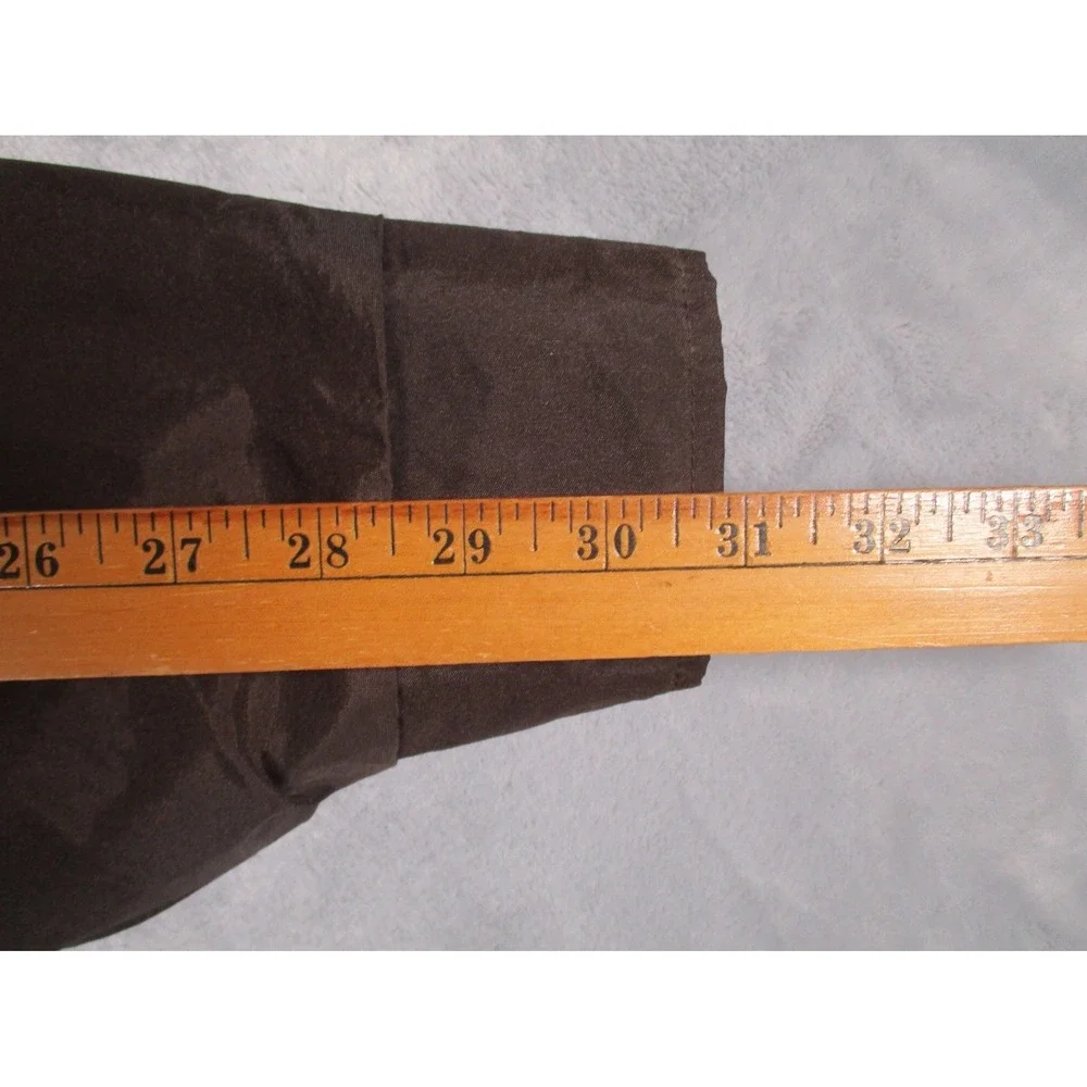 Vintage‎ Horace Small Brown Nylon Jacket Uniform Coat Mens Sz 42R Made USA